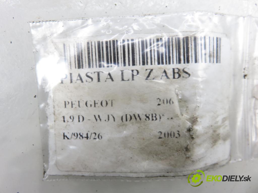 PEUGEOT 206 liftback (2A/C) HB 2003 51,00 1.9 D - WJY (DW8B) 1868,00 náboj LP ABS 
