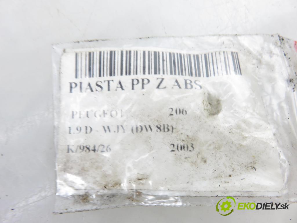 PEUGEOT 206 liftback (2A/C) HB 2003 51,00 1.9 D - WJY (DW8B) 1868,00 náboj PP ABS 