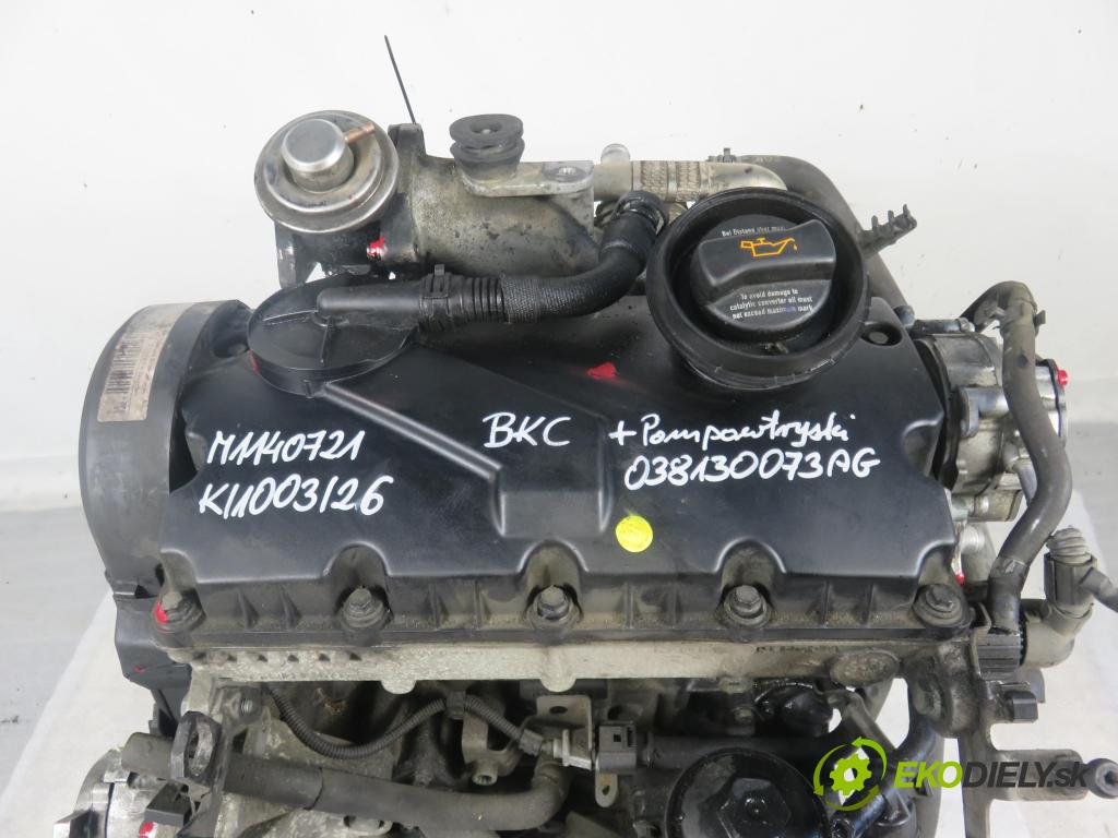 AUDI A3 (8P1) HB 2003 77,00 1.9 TDI - BKC 1896,00 Motor DIESEL BKC