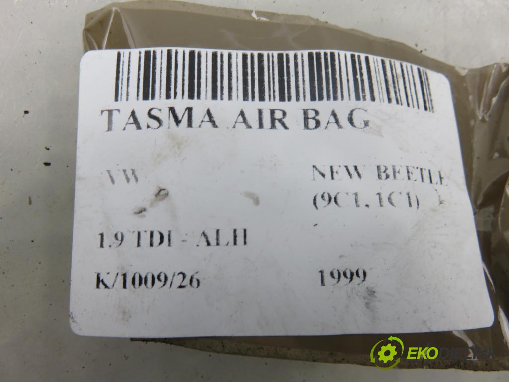 VW NEW BEETLE (9C1, 1C1) HB 1999 66,00 1.9 TDI 90 - ALH 1896,00 PÁSKA: air BAG 1J0959654E