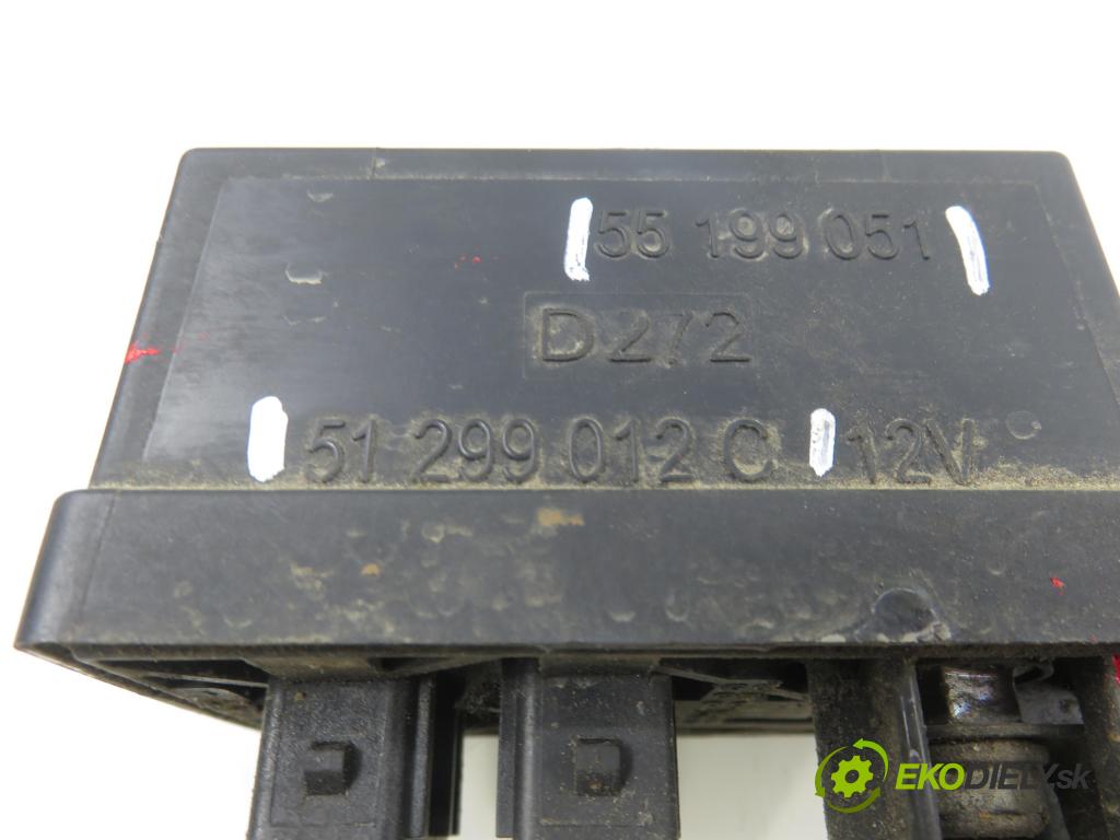 FIAT PANDA (169_) HB 2009 51,00 1.3 D Multijet - 188 A8.000 1248,00 RELÉ: JÚN: 55199051 ; 51299012C