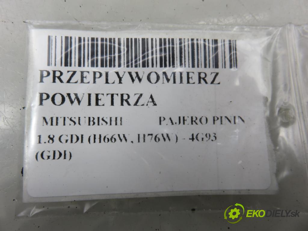 MITSUBISHI PAJERO PININ (H6_W, H7_W) TERENOWY 2000 88,00 1.8 GDI (H66W, H76W) - 4G93 (GDI) 1834,00 váha vzduchu vzduchu E5T08271