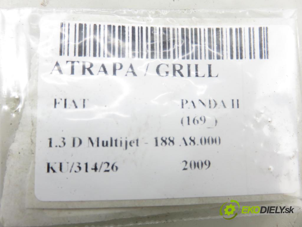 FIAT PANDA (169_) HB 2009 51,00 1.3 D Multijet - 188 A8.000 1248,00 mřížka / maska 735314236