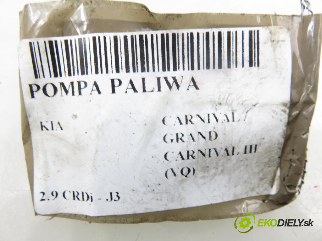 KIA CARNIVAL / GRAND CARNIVAL III (VQ) MINIVAN 2007 136,00 2.9 CRDi CR - J3 2902,00 snímač hladiny paliva 944604D110