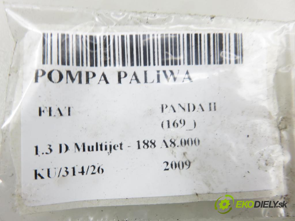 FIAT PANDA (169_) HB 2009 51,00 1.3 D Multijet - 188 A8.000 1248,00 pumpa paliva 51806985 ; A2C53119527