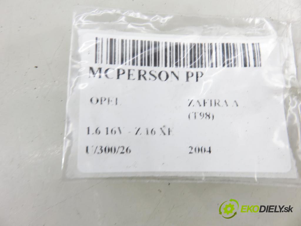 OPEL ZAFIRA A Nadwozie Wielkopojemne (MPV) (T98)  MINIVAN 2004 74,00 1.6 16V - Z 16 XE 1598,00 MCPERSON PP 24434747 ; 22194342