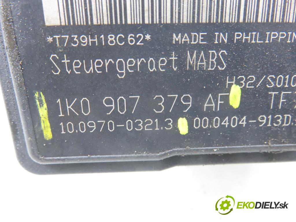 VW CADDY III Variant (2KB, 2KJ, 2CB, 2CJ) KOMBIVAN 2009 77,00 1.9 TDI PD 105 1896,00 pumpa ABS 1K0907379AF ; 10097003213 ; 1K0614117AC (Pumpa ABS)