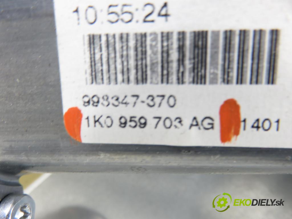 VW GOLF VI Variant (AJ5) KOMBI 2010 77,00 1.6 TDI - CAYC 1598,00 mechanismus oken LTE 1K0959703AG