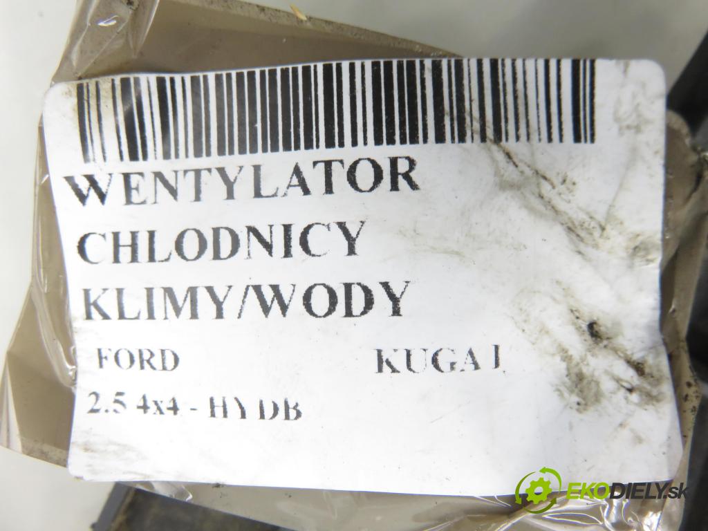 FORD KUGA I SUV 2009 147,00 2.5 4x4 - HYDB 2522,00 ventilátor chladič PODNEBÍ / VODA 6G918C607PE ; 6G918C607P