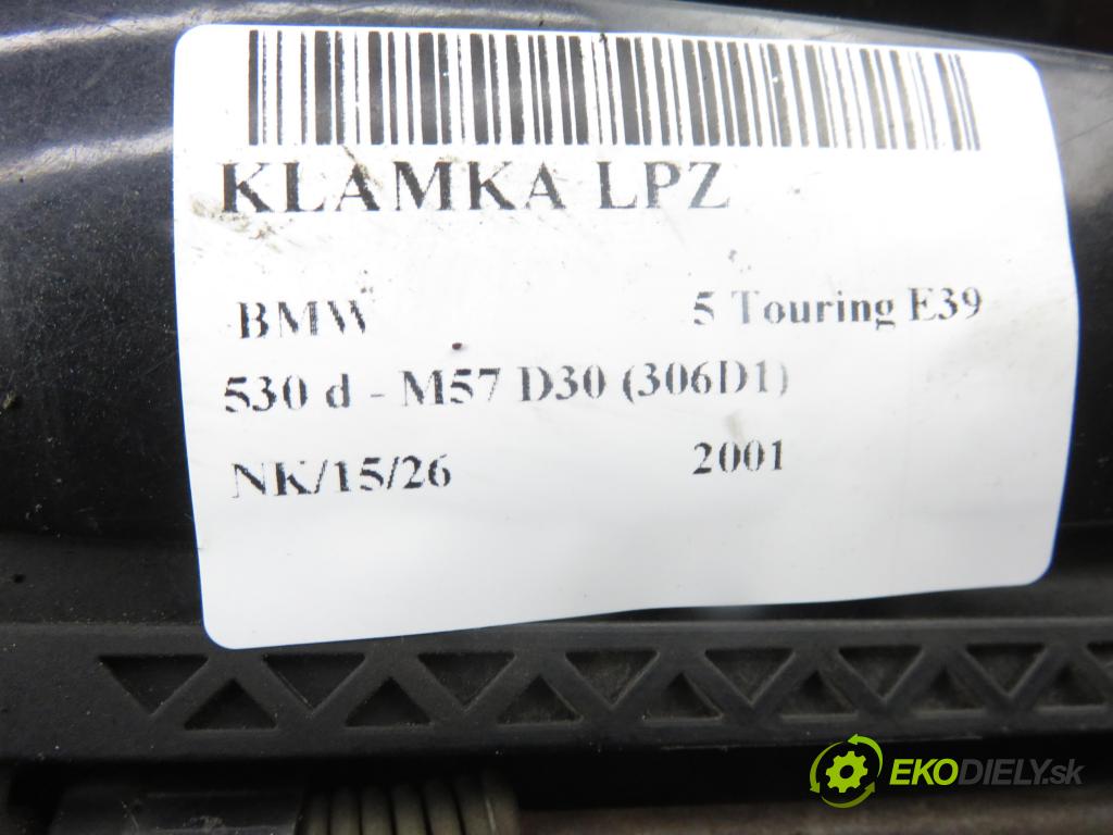 BMW 5 Touring (E39) KOMBI 2001 142,00 530 d - M57 D30 (306D1) 2926,00 klika LPZ