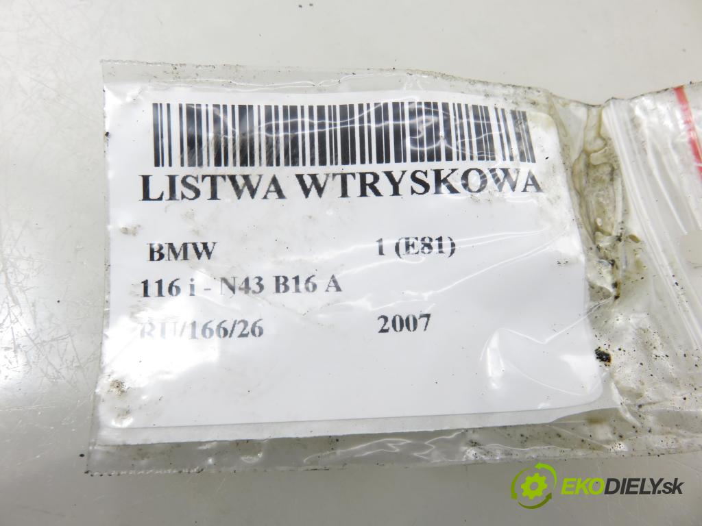 BMW 1 (E81) HB 2007 89,00 116 i - N43 B16 A 1599,00 Lišta vstrekovacia 55PP1101 (Vstrekovacia lišta)
