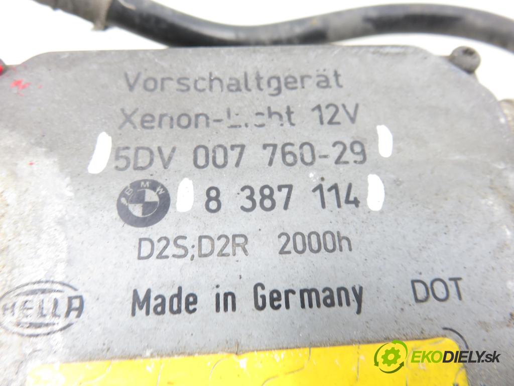BMW 5 Touring (E39) KOMBI 2001 142,00 530 d - M57 D30 (306D1) 2926,00 měnič XENONOVA: 8387114 ; 5DV00776029