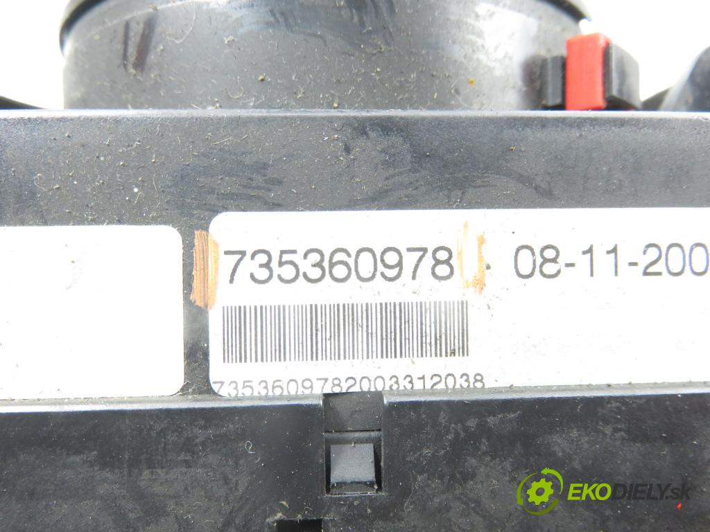 FIAT PANDA (169_) HB 2003 40,00 1.1 54 - 187 A1.000 1108,00 PAKA/ŘAZENÍ/SADA: 735360978
