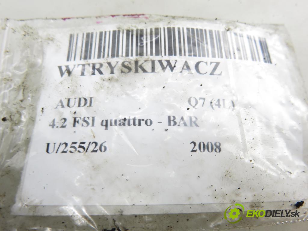 AUDI Q7 (4L) SUV 2008 257,00 4.2 FSI 350 quattro - BAR 4163,00 vstrekovač 079036C (Vstrekovač paliva)