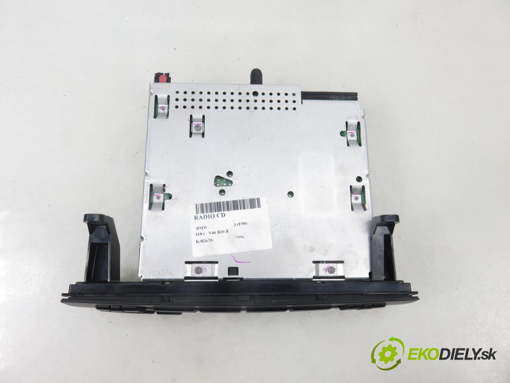 BMW 3 (E90) SEDAN 2006 95,00 318 i - N46 B20 B 1995,00 RADIO CD 6962296