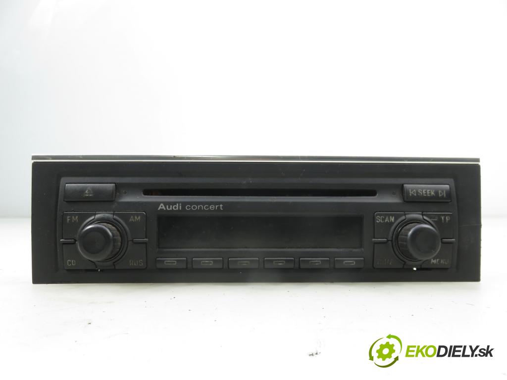 AUDI A4 (8E2, B6) SEDAN 2001 96,00 1.9 TDI PD 130 - AWX 1896,00 RADIO CD 8E0035186