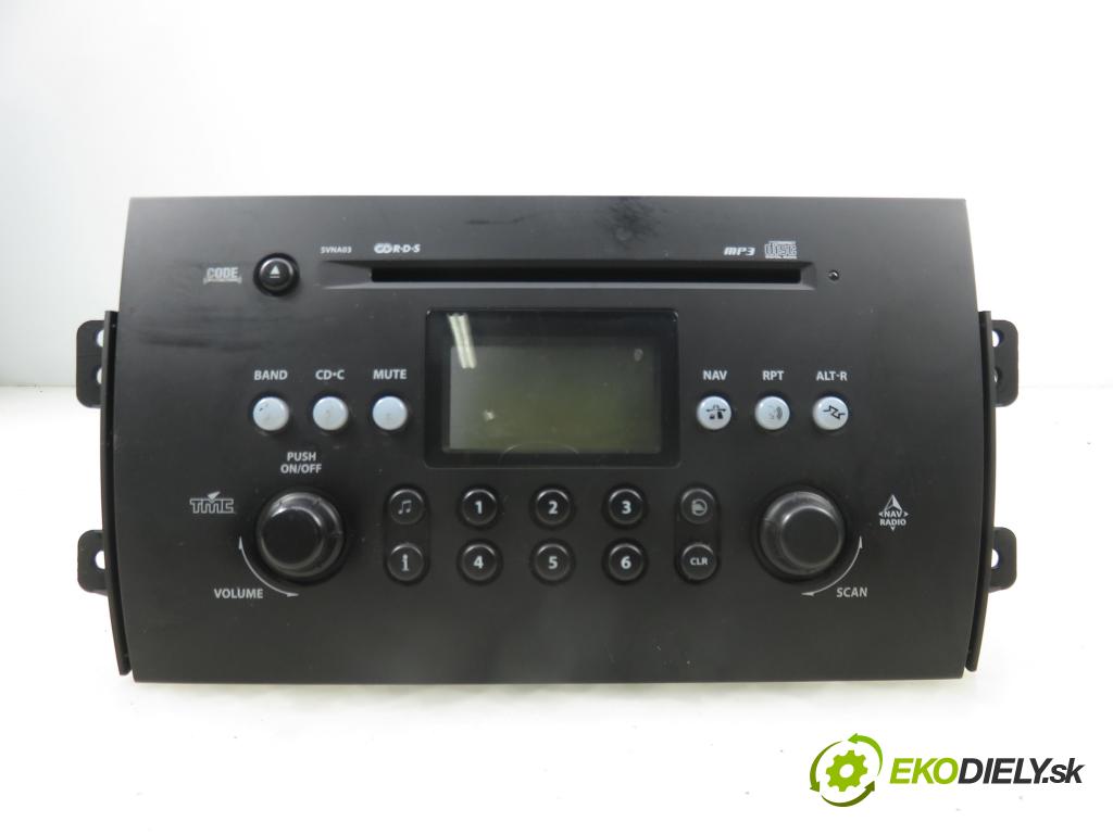SUZUKI SX4 (EY, GY) CROSSOVER 2007 79,00 1.6 VVT 4x4 (RW 416) - M16A 1586,00 RADIO CD 