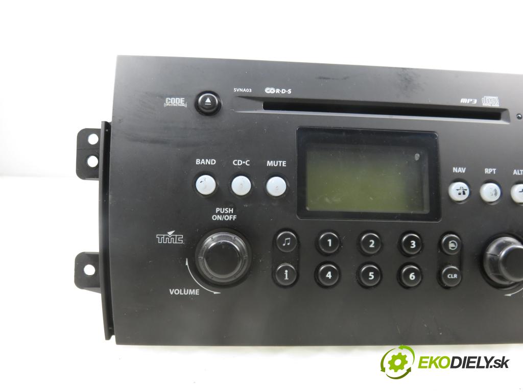 SUZUKI SX4 (EY, GY) CROSSOVER 2007 79,00 1.6 VVT 4x4 (RW 416) - M16A 1586,00 RADIO CD