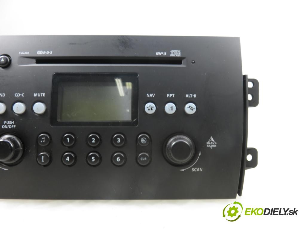SUZUKI SX4 (EY, GY) CROSSOVER 2007 79,00 1.6 VVT 4x4 (RW 416) - M16A 1586,00 RADIO CD