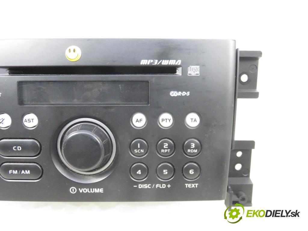 SUZUKI GRAND VITARA II (JT, TE, TD) SUV 2009 103,00 2.0 (JB420) - J20A 1995,00 RADIO CD 3910165JD