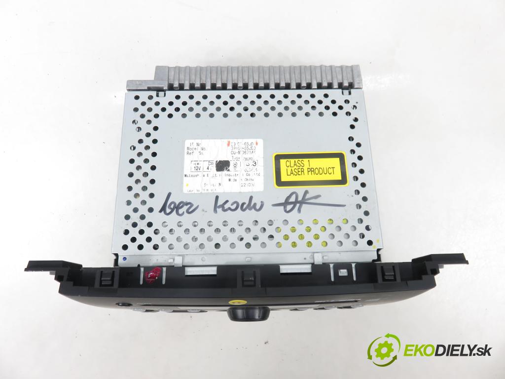 SUZUKI GRAND VITARA II (JT, TE, TD) SUV 2009 103,00 2.0 (JB420) - J20A 1995,00 RADIO CD 3910165JD