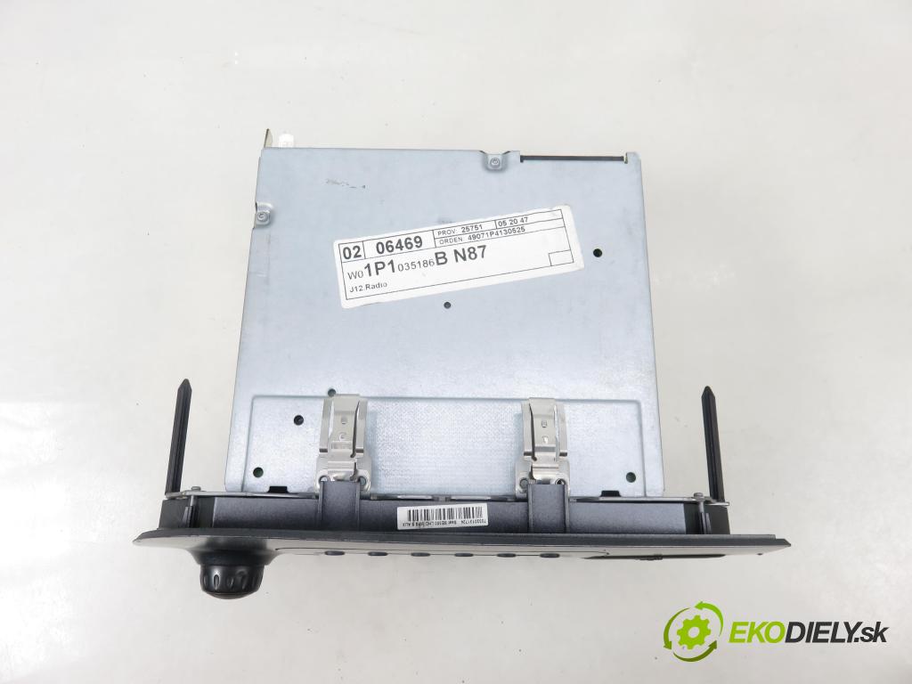 SEAT LEON (1P1) HB 2007 125,00 2.0 TDI - BMN 1968,00 RADIO CD 1P1035186B