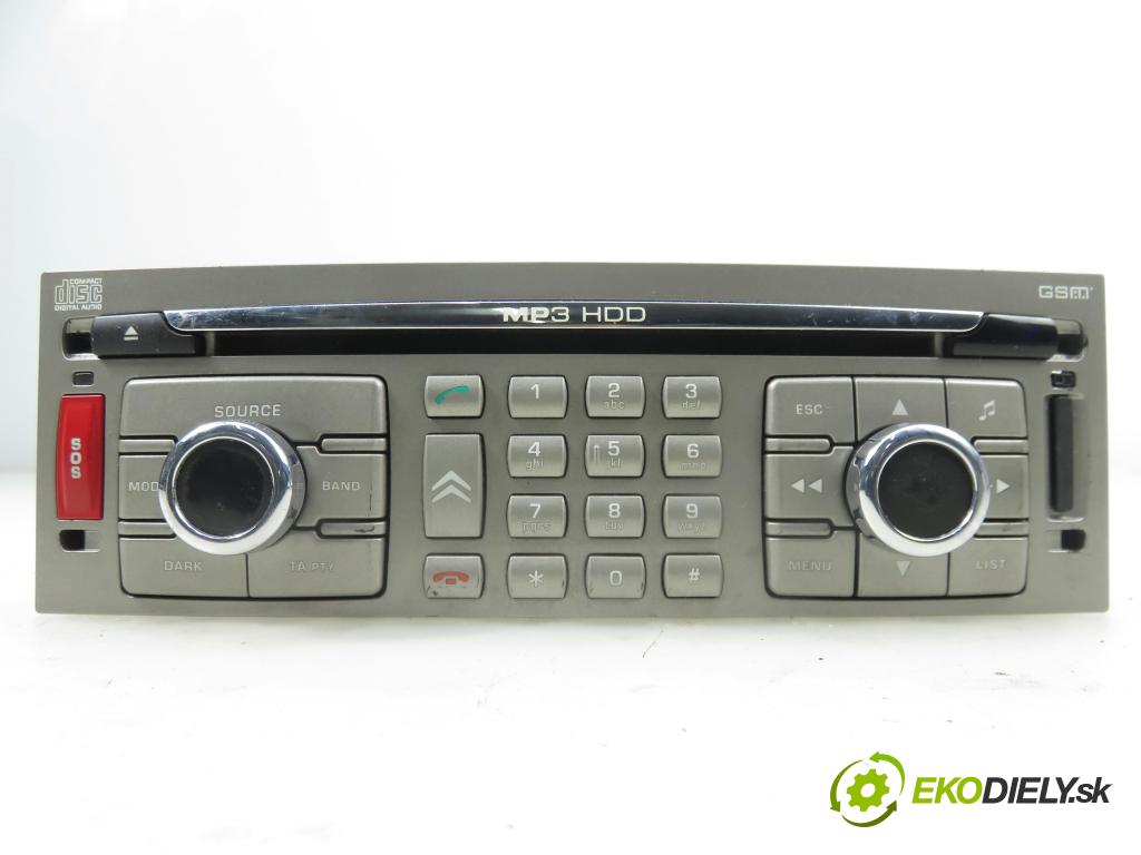 CITROEN C5 III (RD_) SEDAN 2006 100,00 2.0 HDi - RHR (DW10BTED4) 1997,00 RADIO CD 96647951CL