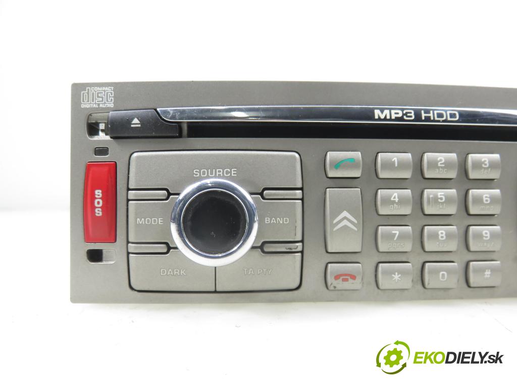 CITROEN C5 III (RD_) SEDAN 2006 100,00 2.0 HDi - RHR (DW10BTED4) 1997,00 RADIO CD 96647951CL