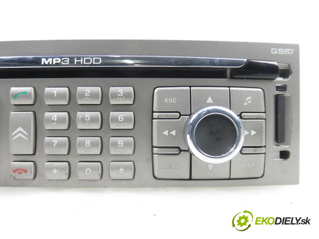 CITROEN C5 III (RD_) SEDAN 2006 100,00 2.0 HDi - RHR (DW10BTED4) 1997,00 RADIO CD 96647951CL