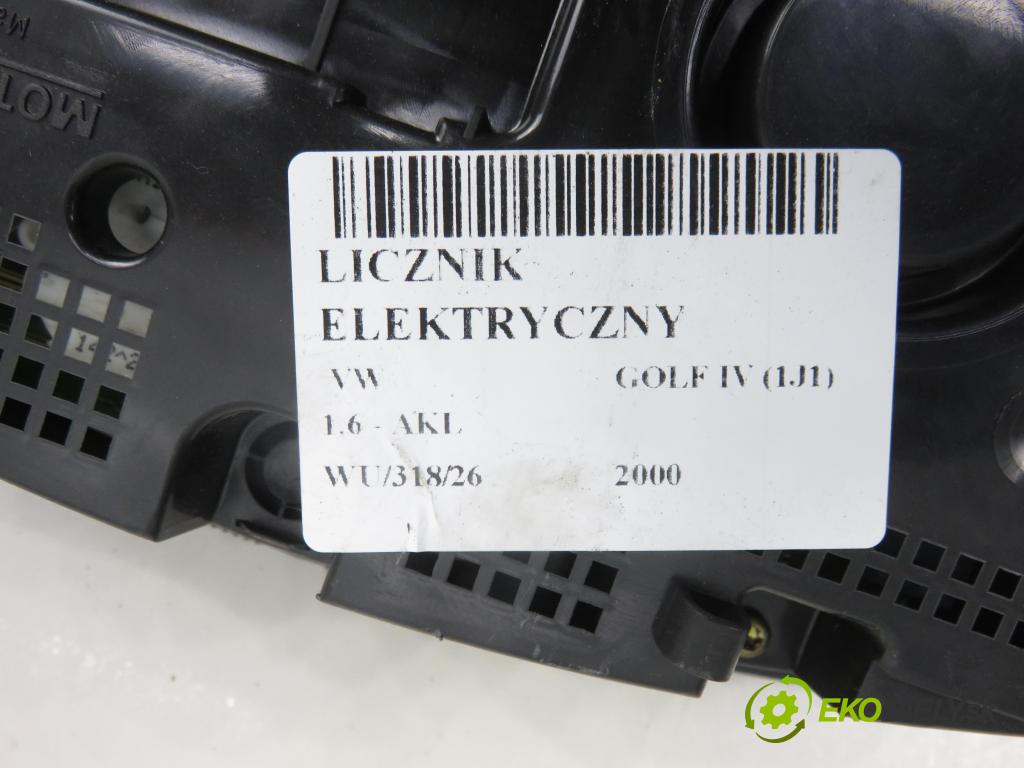 VW GOLF IV (1J1) HB 2000 74,00 1.6 - AKL 1595,00 prístrojovka elektrický 1J0919860D ; 0263604000