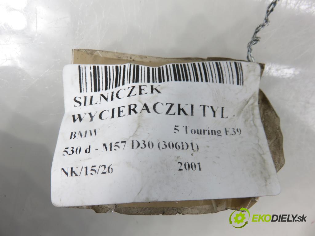 BMW 5 Touring (E39) KOMBI 2001 142,00 530 d - M57 D30 (306D1) 2926,00 motorek stěrače ZADNÍ: 8361640