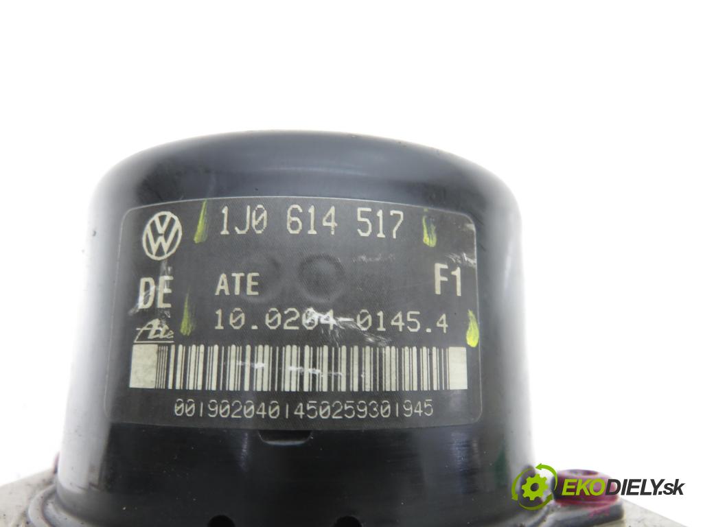 VW NEW BEETLE (9C1, 1C1) HB 1999 66,00 1.9 TDI 90 - ALH 1896,00 pumpa ABS 1J0907379S ; 10094703053 ; 1J0614517 (Pumpa ABS)