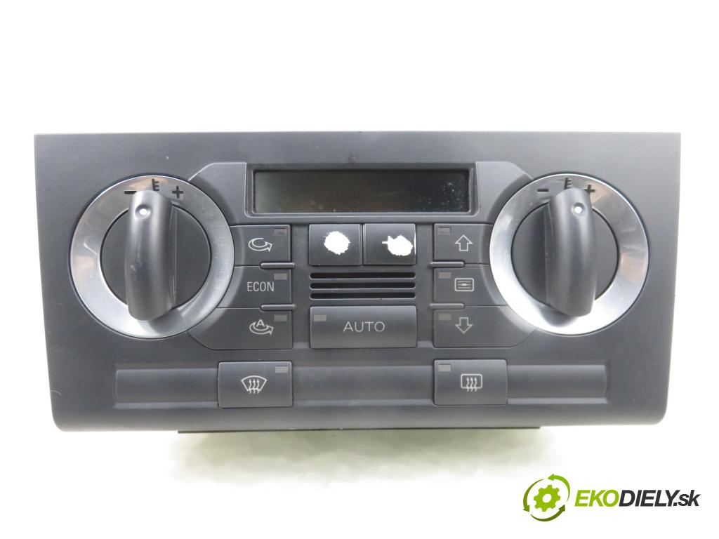 AUDI A3 (8P1) HB 2003 77,00 1.9 TDI PD 105 - BKC 1896,00 Panel kúrenia KLIMATRONIK 8P0820043D