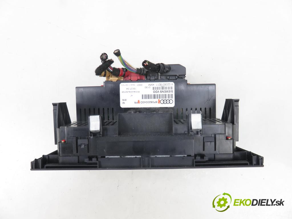 AUDI A3 (8P1) HB 2003 77,00 1.9 TDI PD 105 - BKC 1896,00 Panel topení KLIMATRONIK 8P0820043D