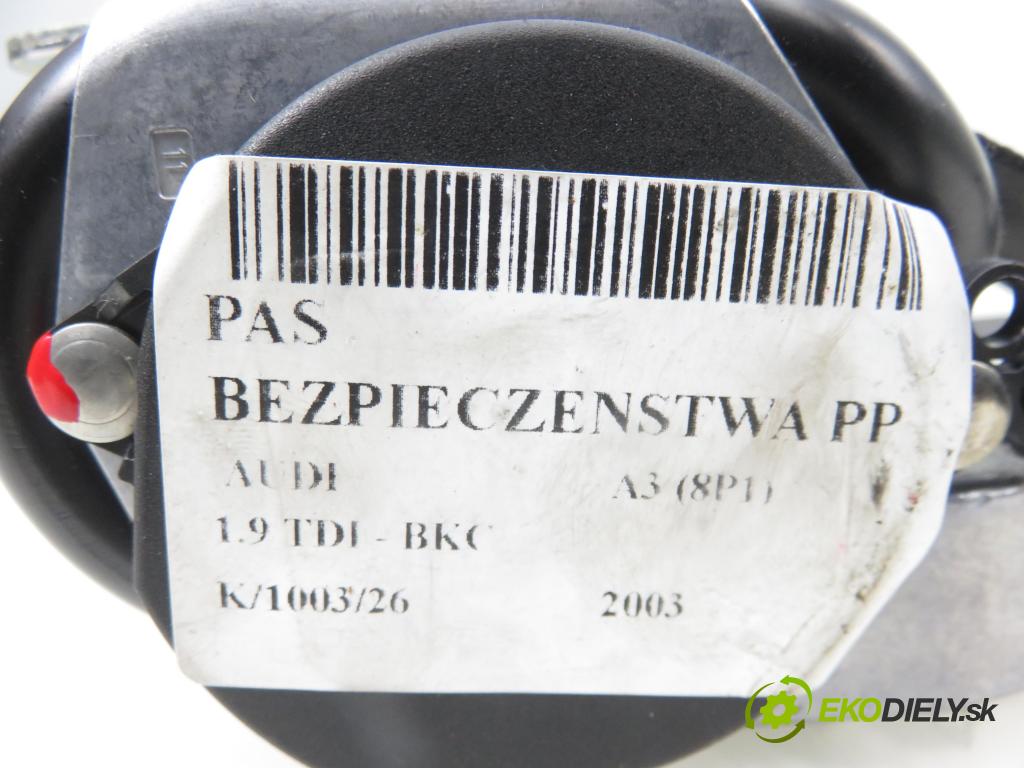 AUDI A3 (8P1) HB 2003 77,00 1.9 TDI PD 105 - BKC 1896,00 držák BEZPEČNOST PP 8P3857706B