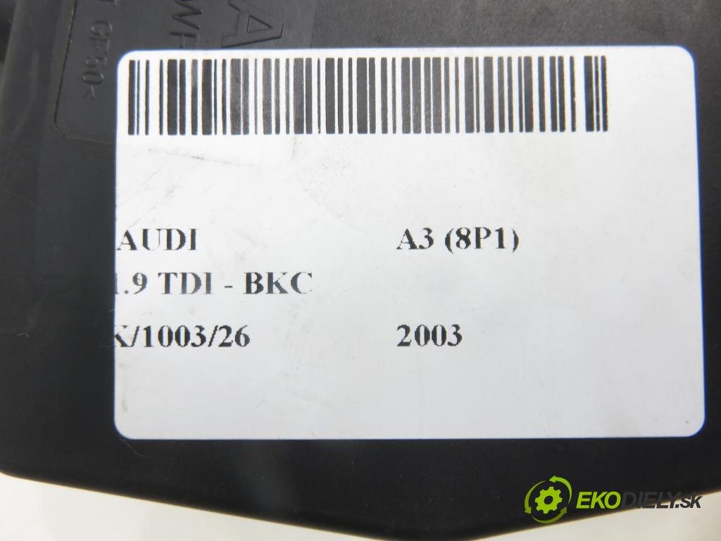 AUDI A3 (8P1) HB 2003 77,00 1.9 TDI PD 105 - BKC 1896,00 VENTIL: magnetický 6Q0906625