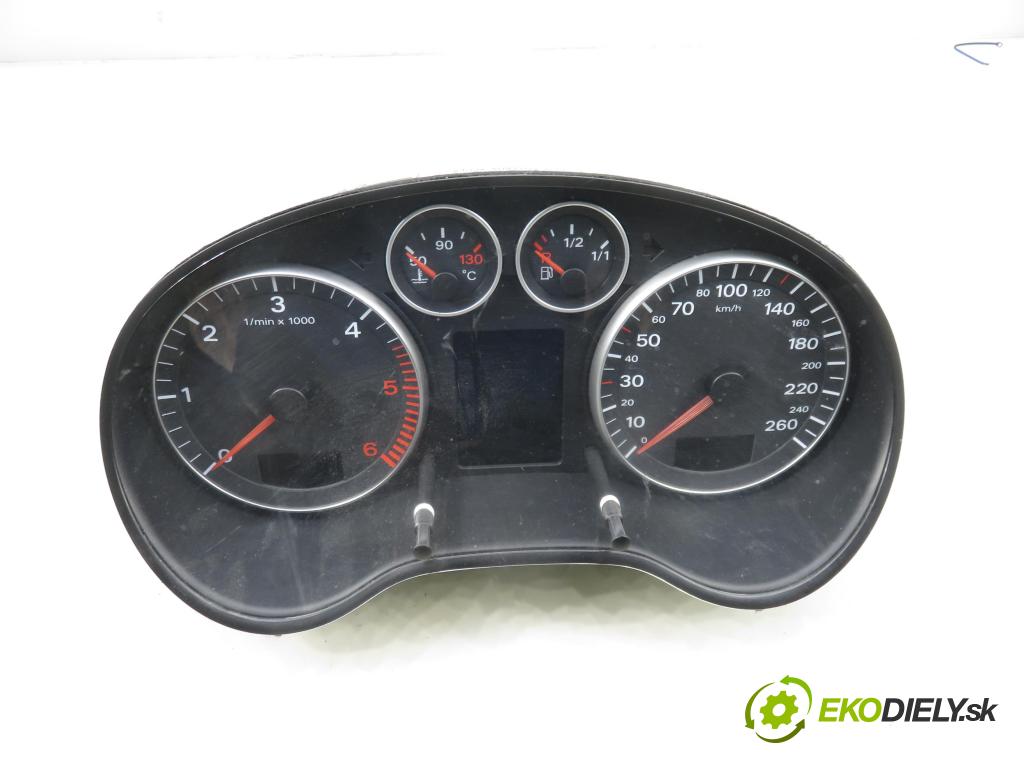 AUDI A3 (8P1) HB 2003 77,00 1.9 TDI - BKC 1896,00 prístrojovka elektrický 8P0920930K