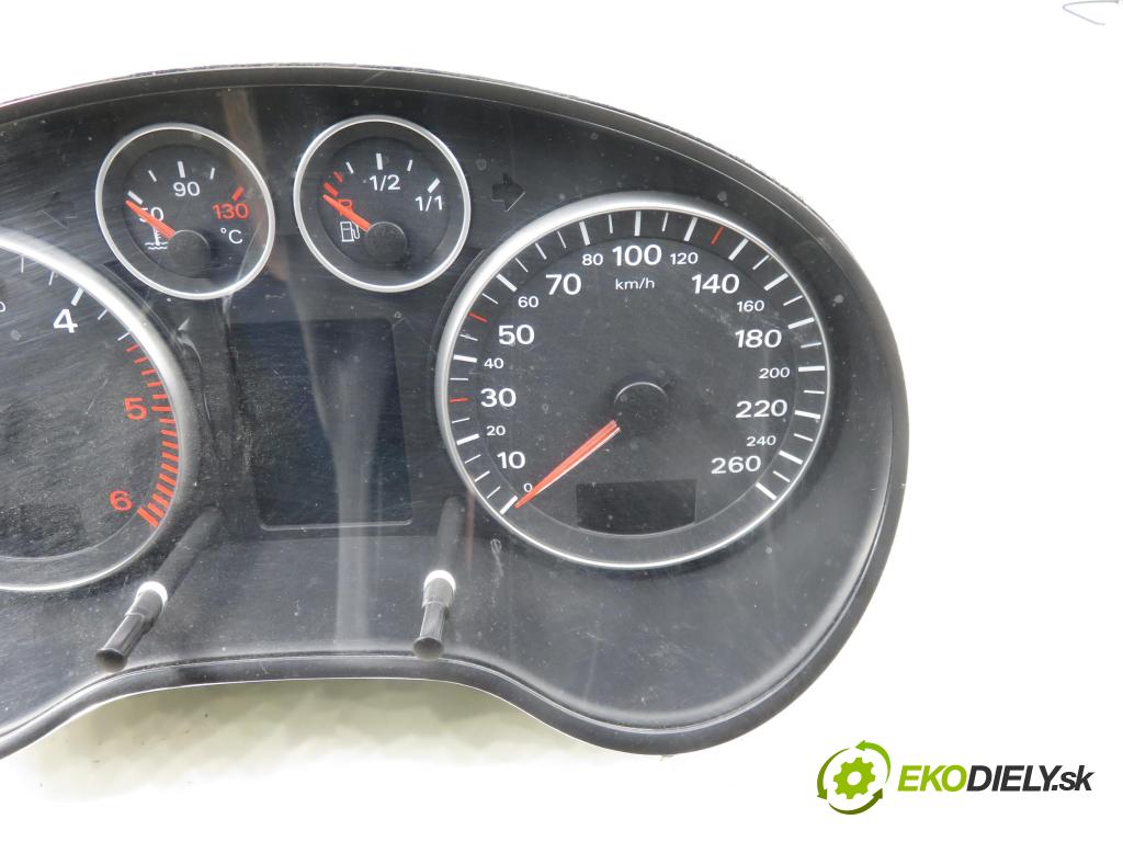 AUDI A3 (8P1) HB 2003 77,00 1.9 TDI - BKC 1896,00 prístrojovka elektrický 8P0920930K