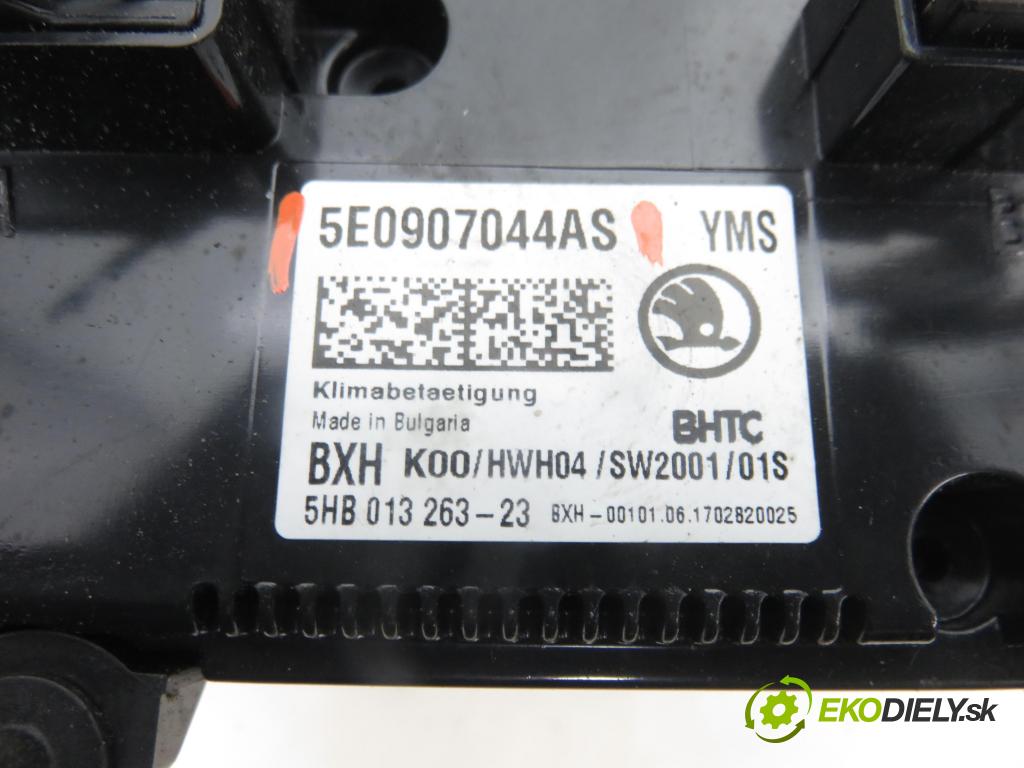 SKODA OCTAVIA III Combi (5E5) KOMBI 2017 135,00 2.0 TDI / TDI RS 4x4 - CUNA 1968,00 Panel topení KLIMATRONIK 5E0907044AS