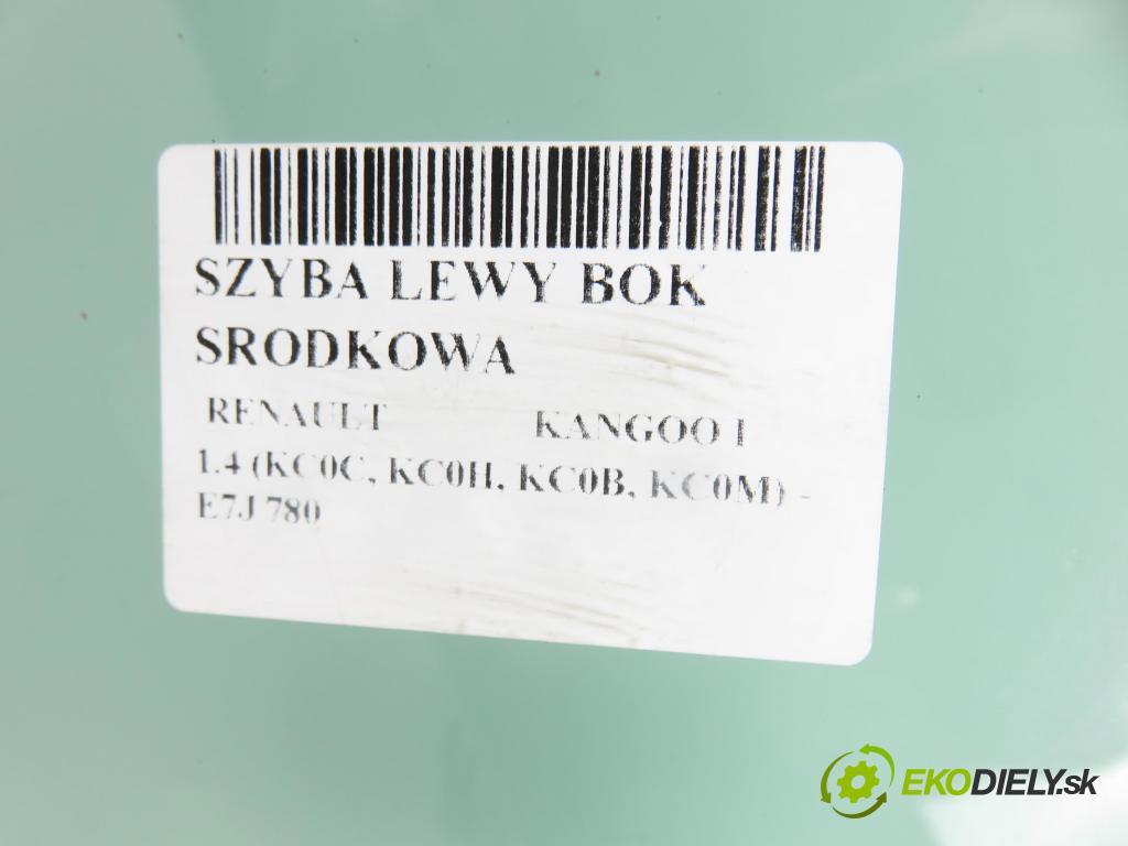 RENAULT KANGOO (KC0/1_) KOMBIVAN 1998 55,00 1.4 (KC0C, KC0H, KC0B, KC0M) - E7J 780 1390,00 okno levý boční MEDIÁN