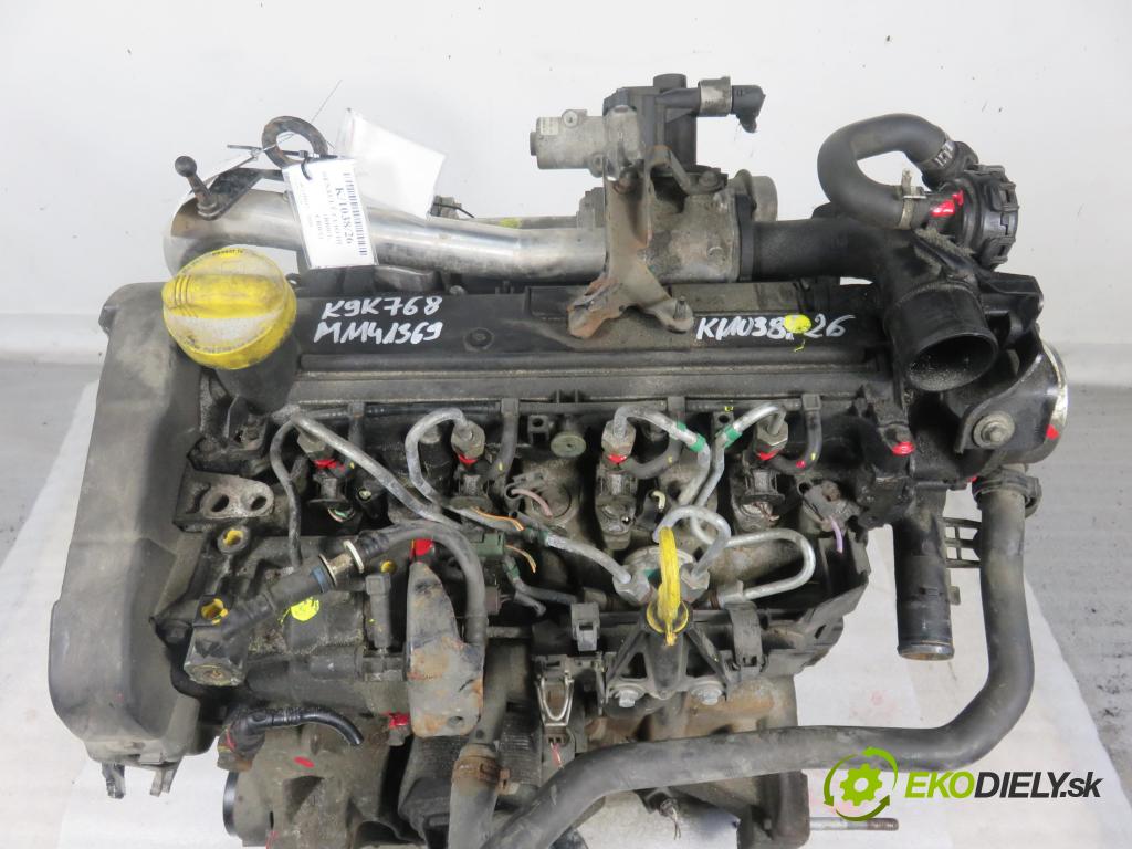 RENAULT CLIO III (BR0/1, CR0/1) HB 2010 50,00 1.5 dCi (C/BR0G, C/BR1G) - K9K 768 1461,00 Motor DIESEL K9K768