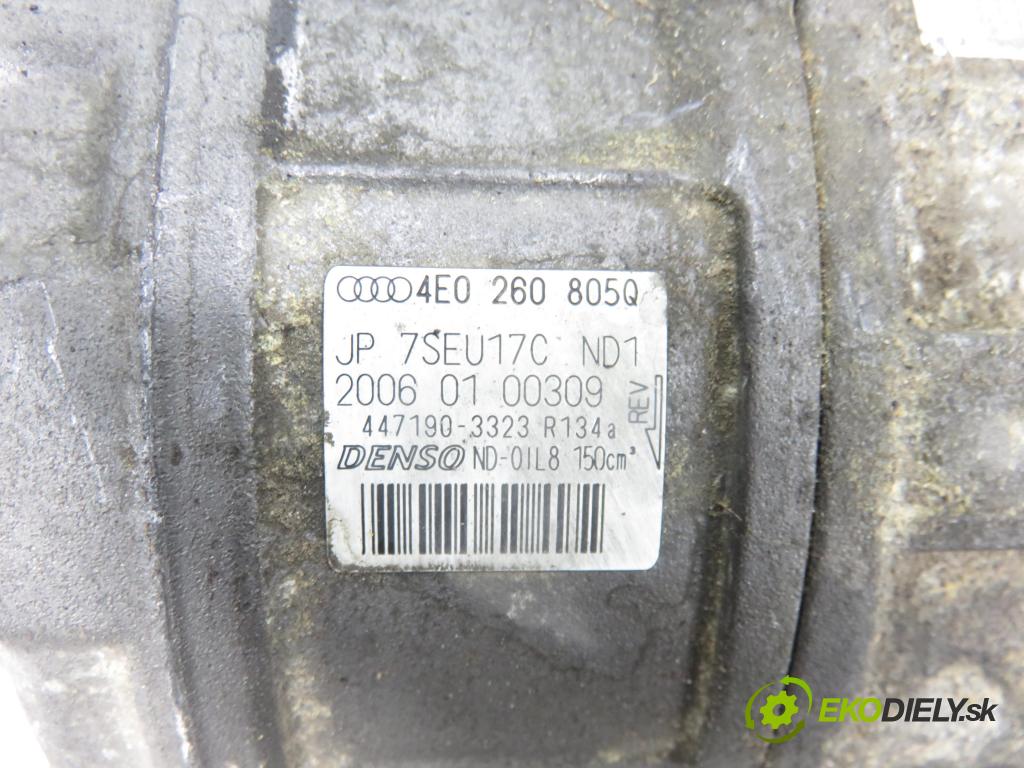 AUDI Q7 (4L) SUV 2008 257,00 4.2 FSI quattro - BAR 4163,00 KOMPRESOR: klimatizace 4E0260805Q ; 4471903323 (Kompresor klimatizace)