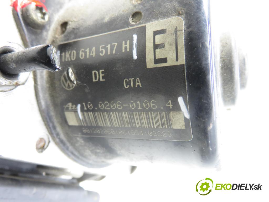 AUDI A3 (8P1) HB 2003 77,00 1.9 TDI PD 105 - BKC 1896,00 Pumpa ABS 10096003483 ; 1K0907379K ; 10020601064 (Pumpa ABS)