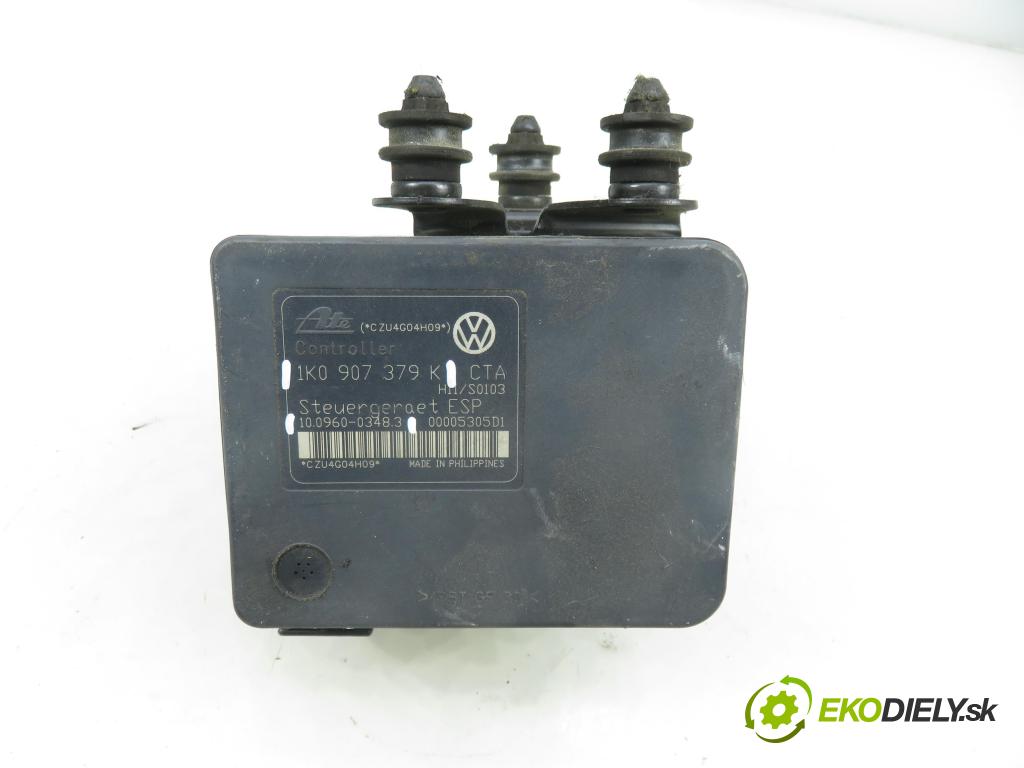 AUDI A3 (8P1) HB 2003 77,00 1.9 TDI PD 105 - BKC 1896,00 Pumpa ABS 10096003483 ; 1K0907379K ; 10020601064 (Pumpa ABS)