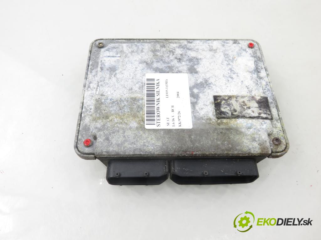 SEAT LEON (1M1) HB 2004 77,00 1.6 16 V - BCB 1598,00 Riadiaca jednotka Motor 036906034DS ; 6160066908 ; IAW4MVDS