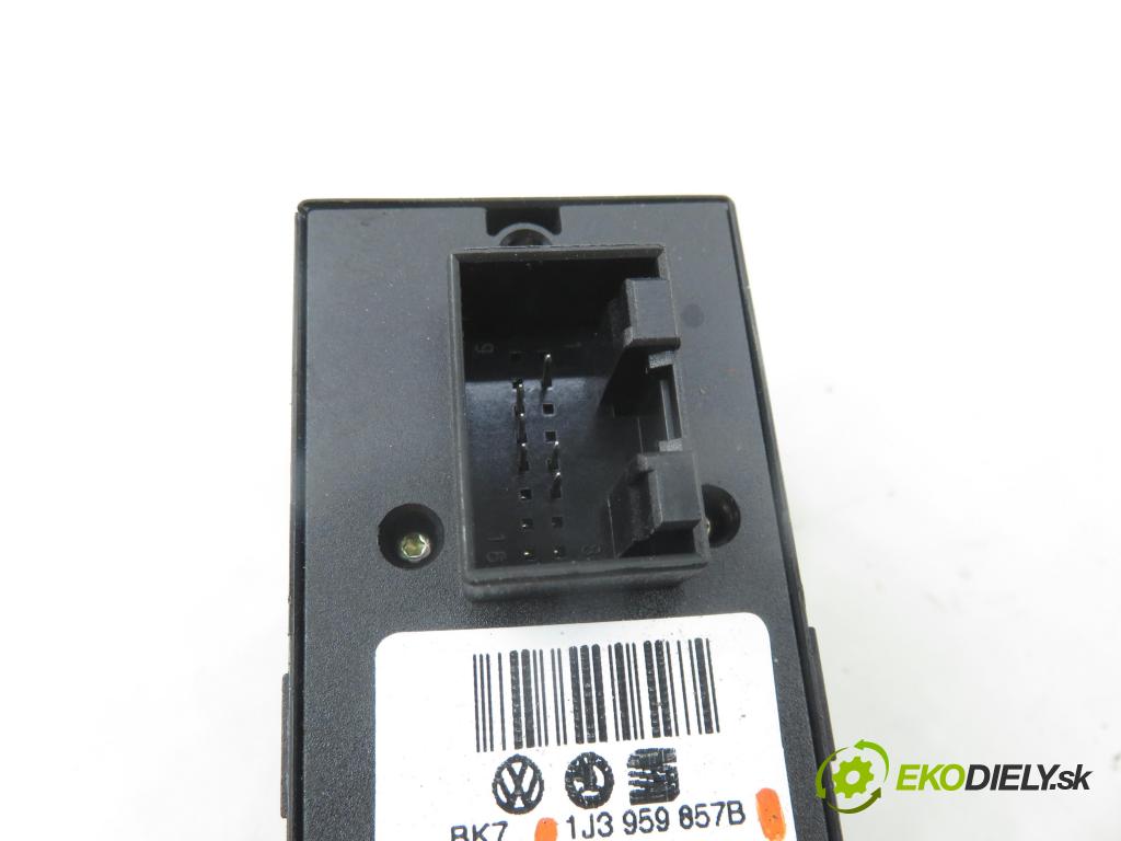 SEAT LEON (1M1) HB 2004 77,00 1.6 16 V - BCB 1598,00 Panel ovládania okien 1J3959857B