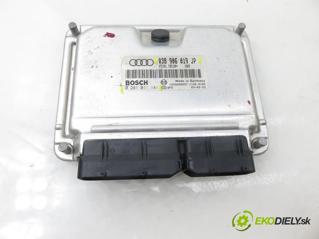 AUDI A4 (8E2, B6) SEDAN 2003 74,00 1.9 TDI PD 101 - AVB 1896,00 Riadiaca jednotka Motor 038906019JP ; 0281011141