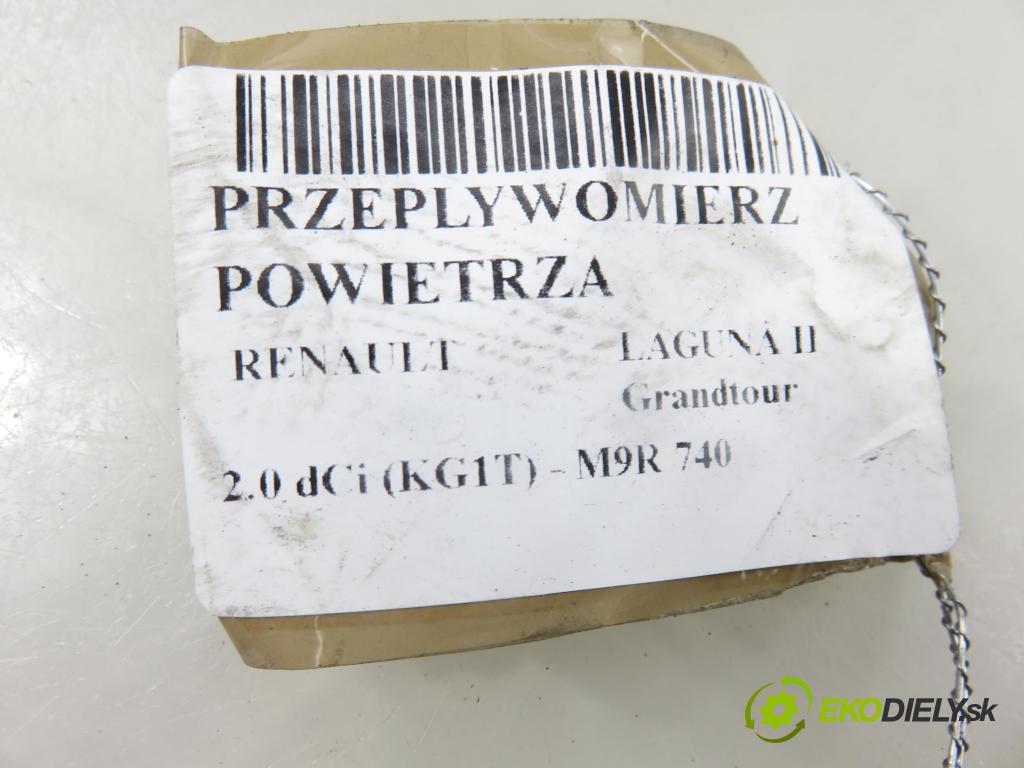 RENAULT LAGUNA II Grandtour (KG0/1_) KOMBI 2007 110,00 2.0 dCi 150 - M9R 740 1995,00 váha vzduchu vzduchu AF10405