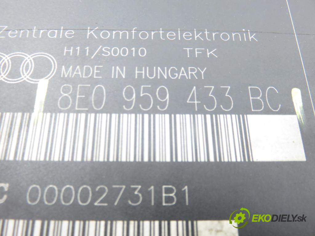 AUDI A4 (8E2, B6) SEDAN 2003 74,00 1.9 TDI - AVB 1896,00 MODUL komfortu 8E0959433BC