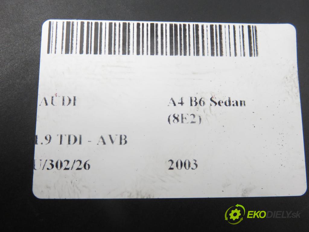 AUDI A4 (8E2, B6) SEDAN 2003 74,00 1.9 TDI - AVB 1896,00 MODUL komfortu 8E0959433BC